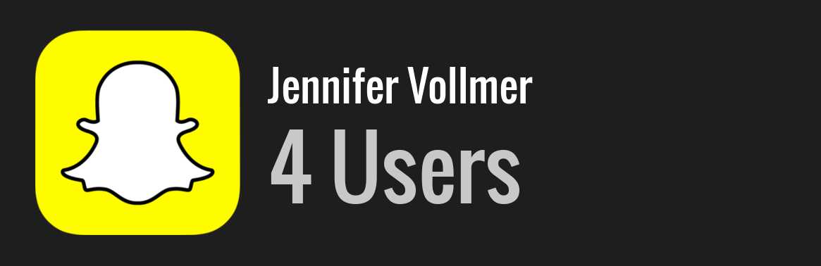 Jennifer Vollmer snapchat