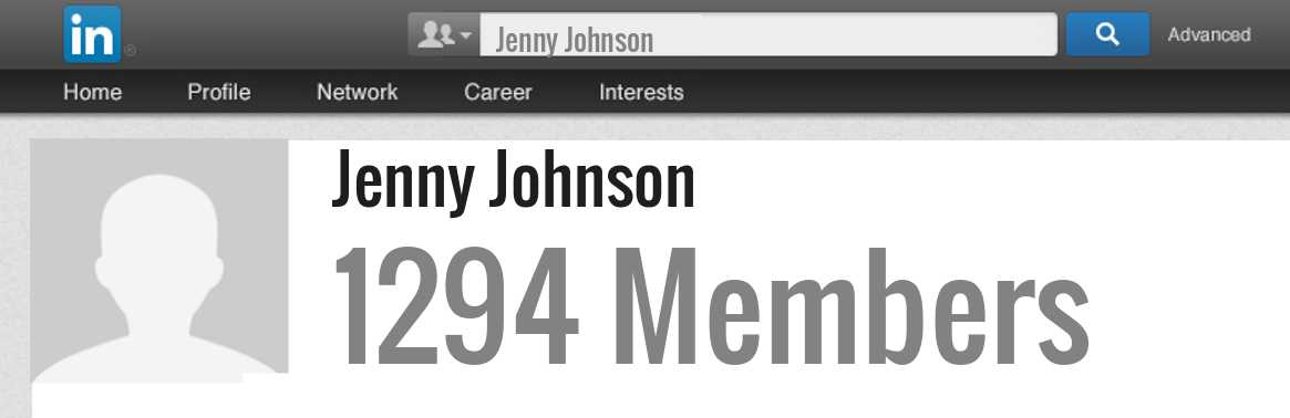 Jenny Johnson linkedin profile