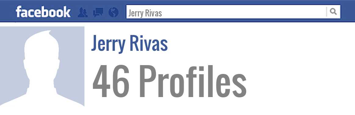 Jerry Rivas facebook profiles