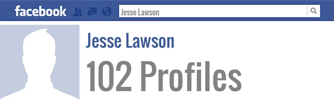 Jesse Lawson facebook profiles
