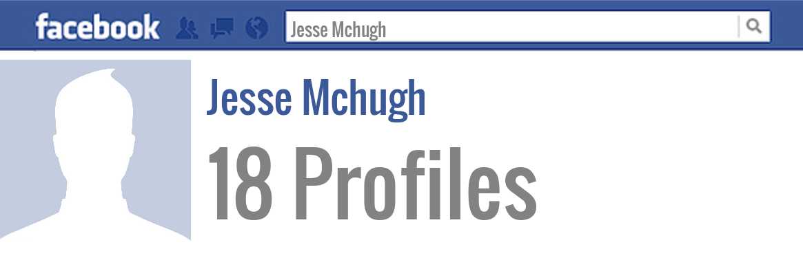 Jesse Mchugh facebook profiles