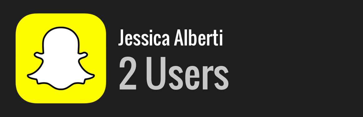Jessica Alberti snapchat