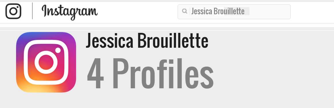 Jessica Brouillette instagram account