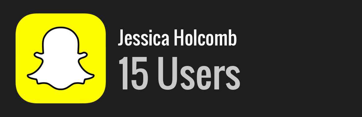 Jessica Holcomb snapchat