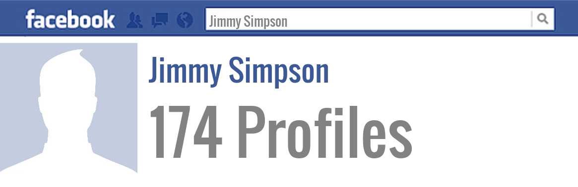 Jimmy Simpson facebook profiles