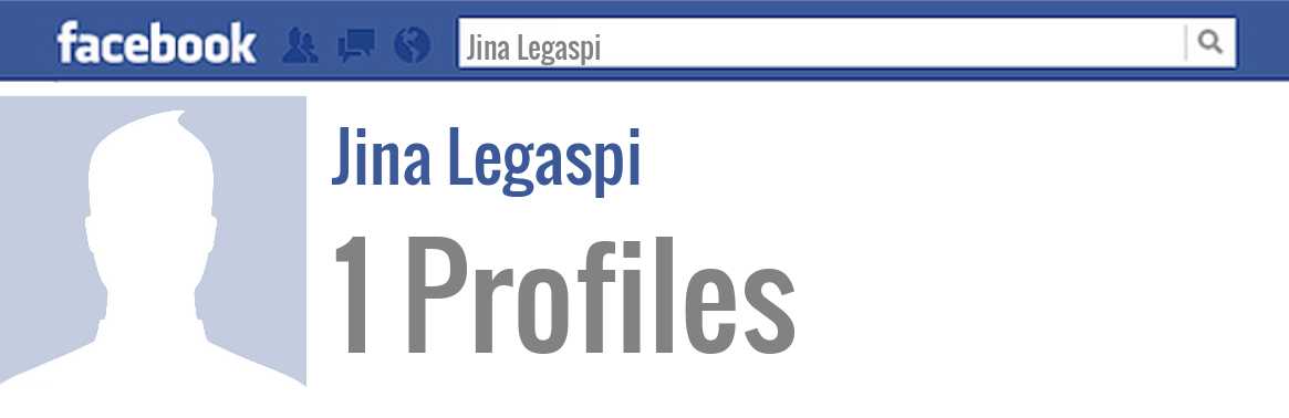 Jina Legaspi facebook profiles