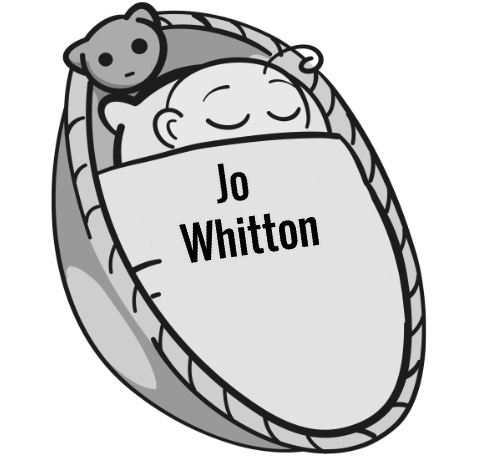 Jo Whitton sleeping baby
