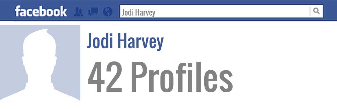 Jodi Harvey facebook profiles