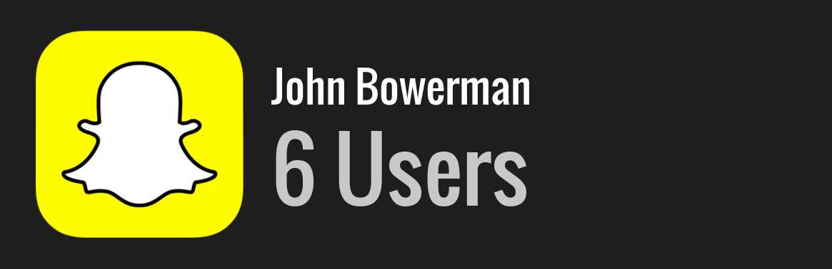 John Bowerman snapchat