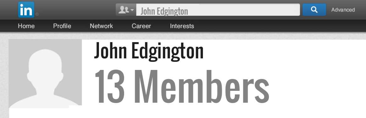 John Edgington linkedin profile