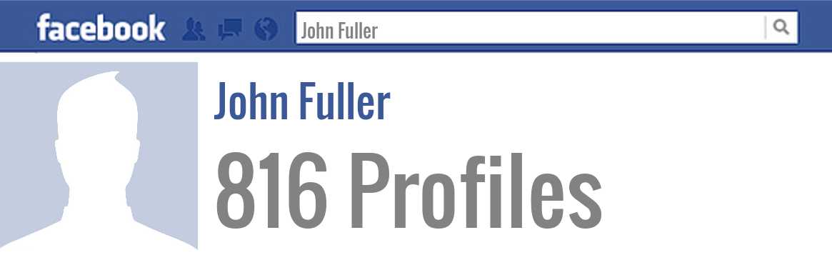 John Fuller facebook profiles