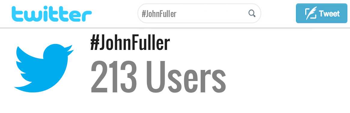 John Fuller twitter account