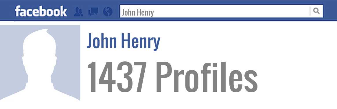John Henry facebook profiles