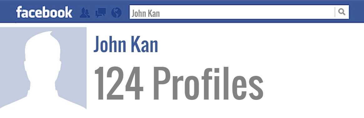 John Kan facebook profiles