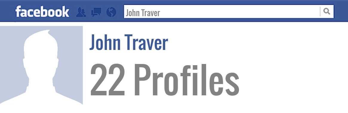 John Traver facebook profiles