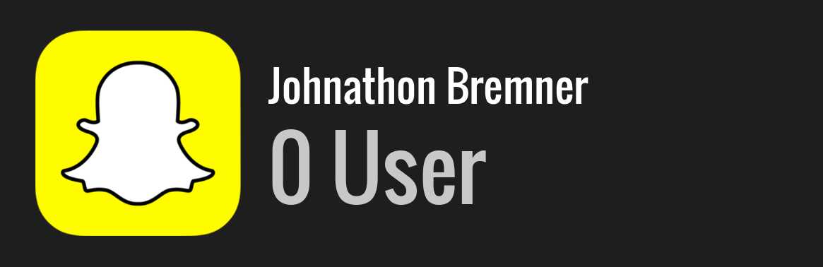 Johnathon Bremner snapchat