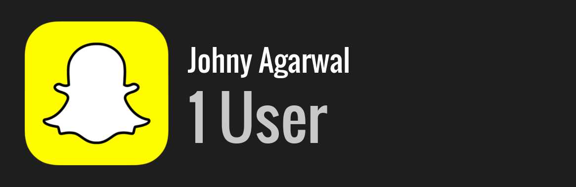 Johny Agarwal snapchat