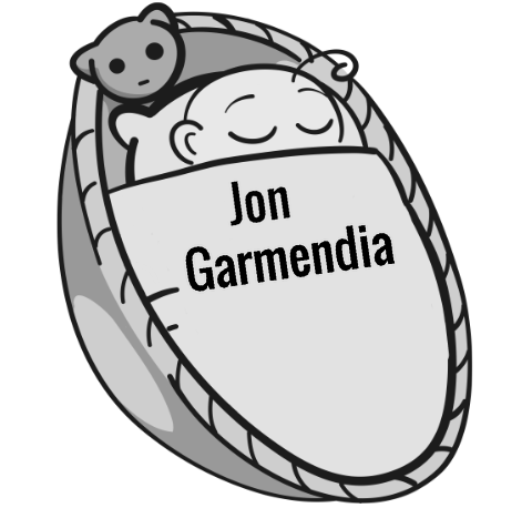Jon Garmendia sleeping baby