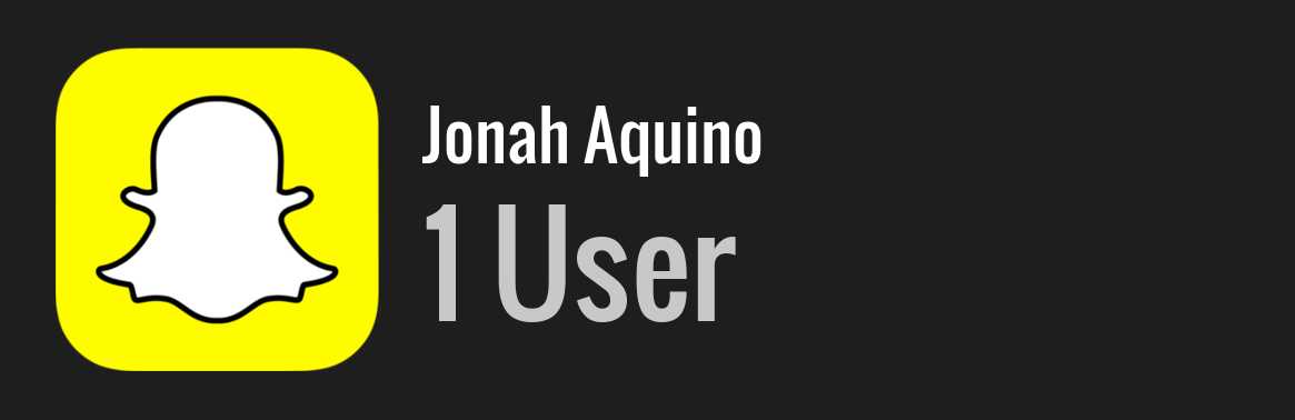 Jonah Aquino snapchat