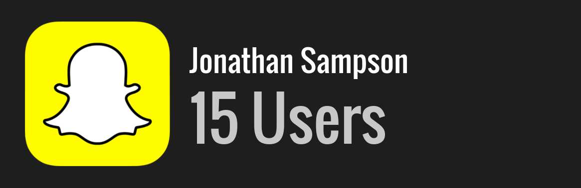Jonathan Sampson snapchat