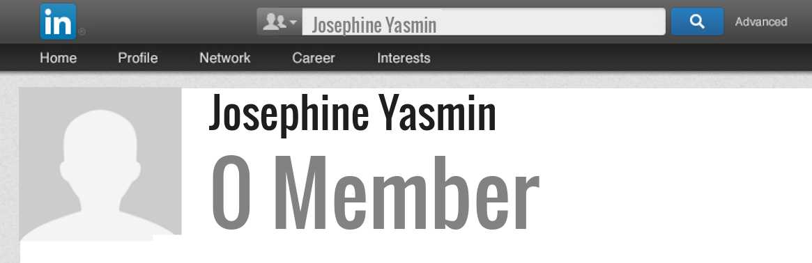 Josephine Yasmin linkedin profile