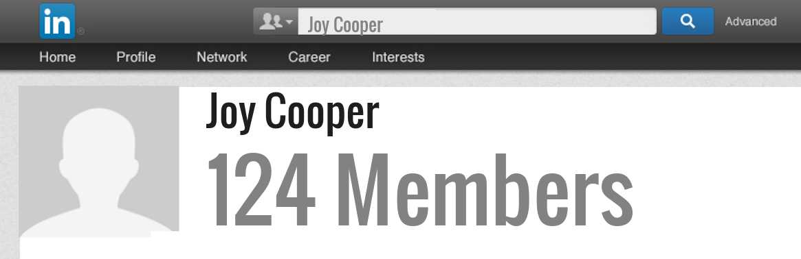 Joy Cooper linkedin profile