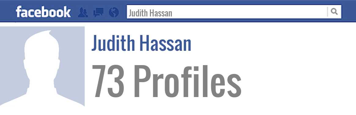Judith Hassan facebook profiles