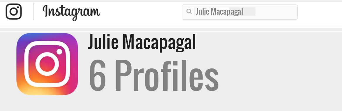 Julie Macapagal instagram account