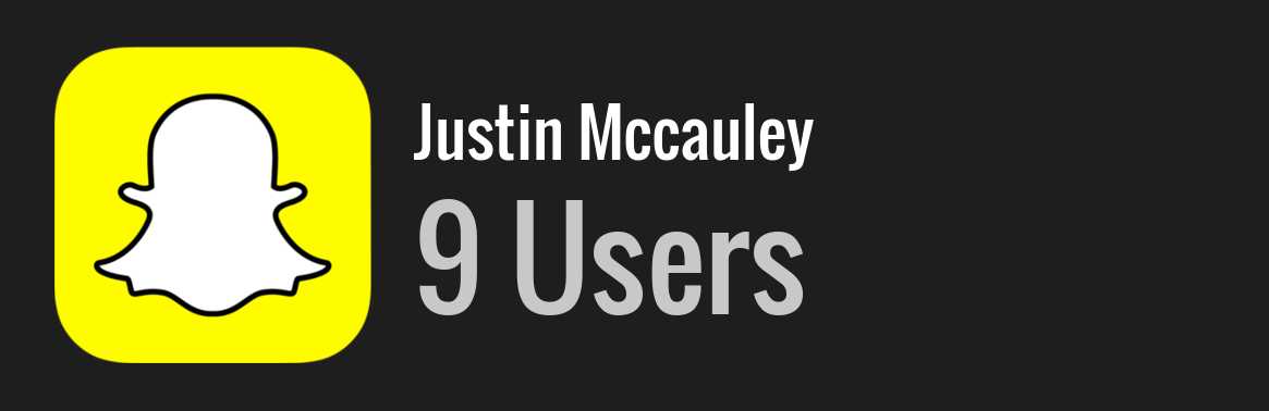 Justin Mccauley snapchat