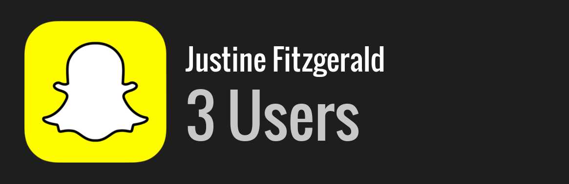Justine Fitzgerald snapchat