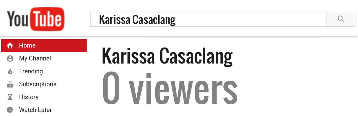 Karissa Casaclang youtube subscribers