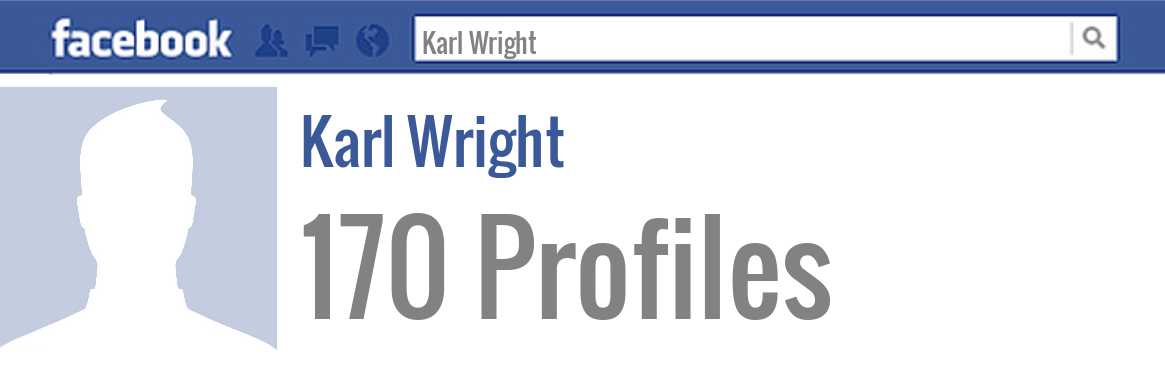 Karl Wright facebook profiles
