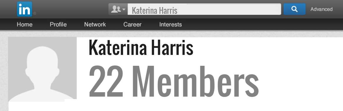 Katerina Harris linkedin profile