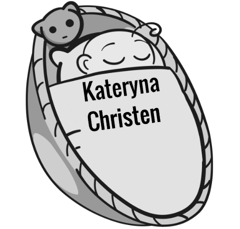 Kateryna Christen sleeping baby