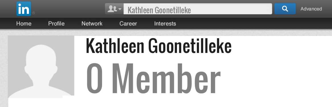 Kathleen Goonetilleke linkedin profile