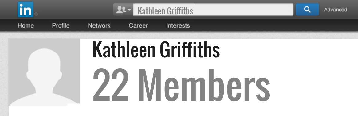 Kathleen Griffiths linkedin profile