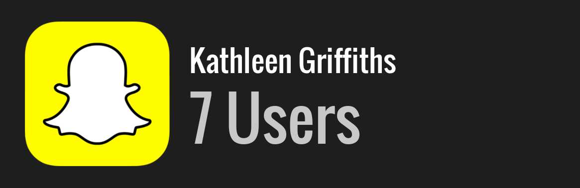 Kathleen Griffiths snapchat