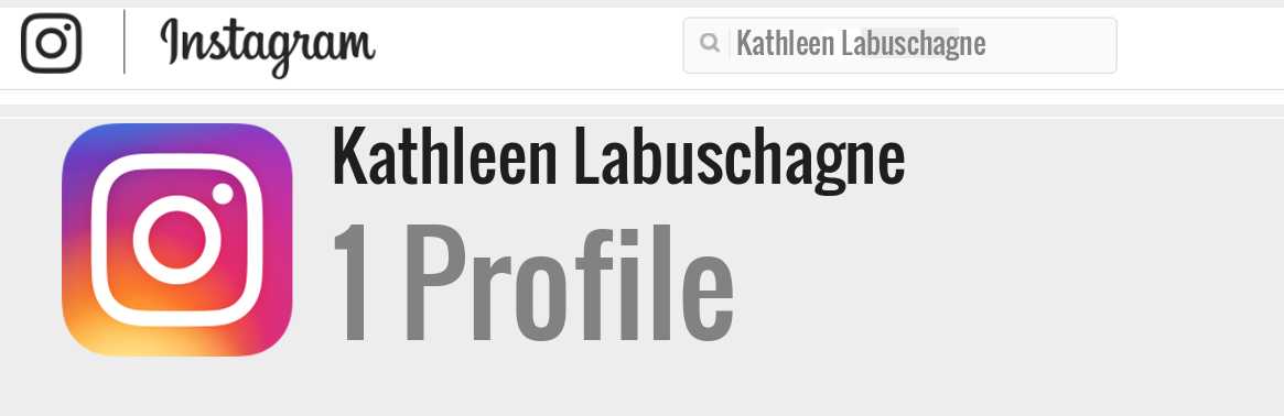 Kathleen Labuschagne instagram account