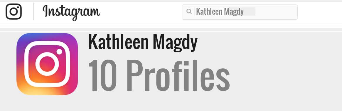 Kathleen Magdy instagram account