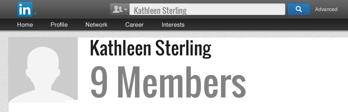 Kathleen Sterling linkedin profile