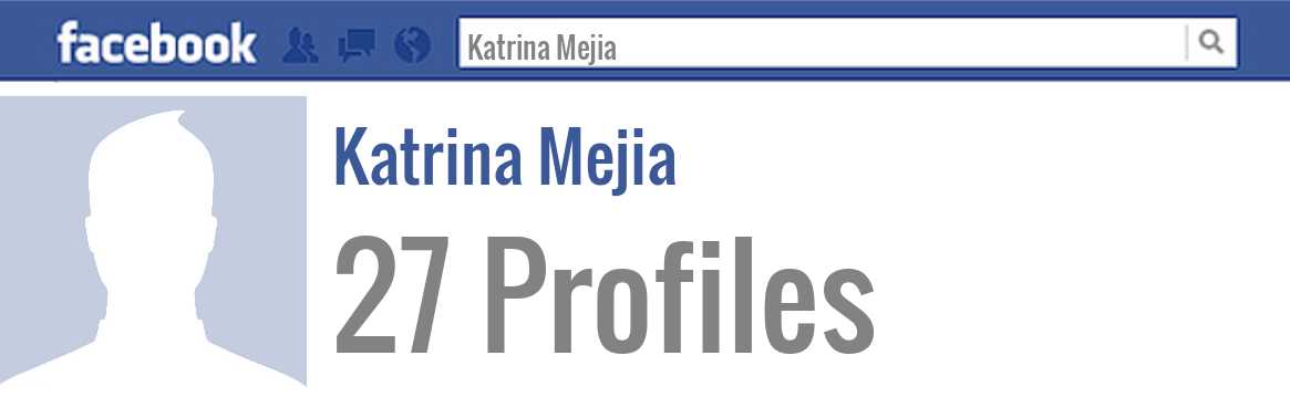 Katrina Mejia facebook profiles
