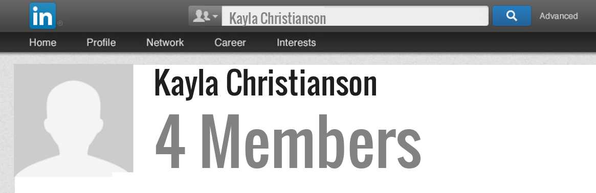 Kayla Christianson linkedin profile