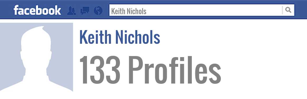 Keith Nichols facebook profiles
