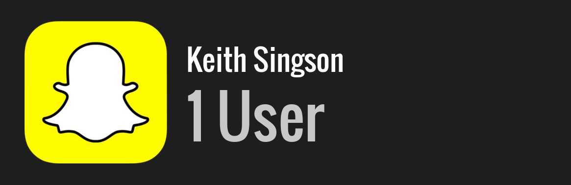 Keith Singson snapchat
