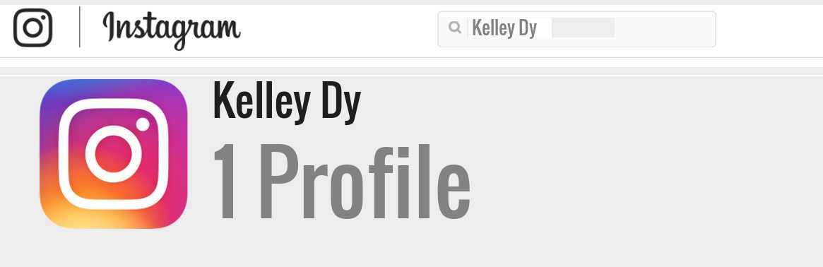 Kelley Dy instagram account