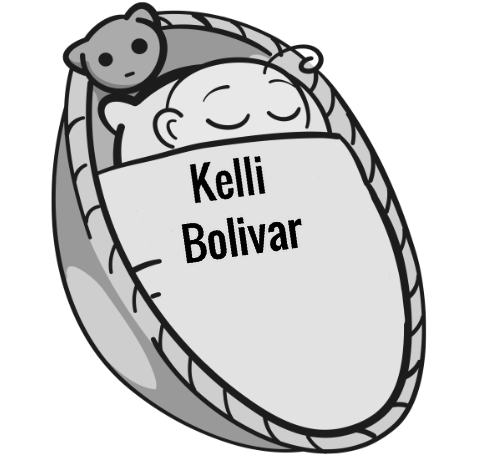Kelli Bolivar sleeping baby