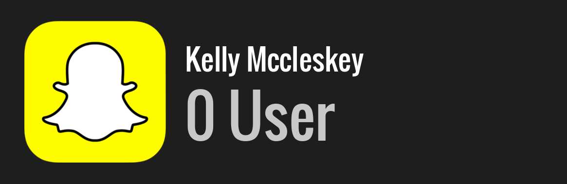 Kelly Mccleskey snapchat