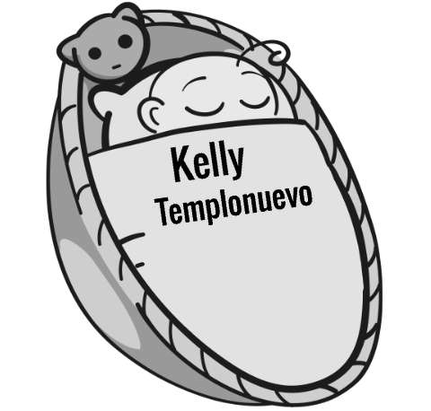 Kelly Templonuevo sleeping baby