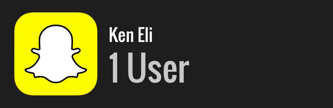 Ken Eli snapchat