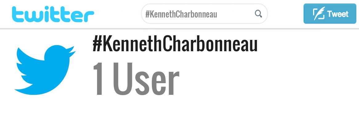 Kenneth Charbonneau twitter account